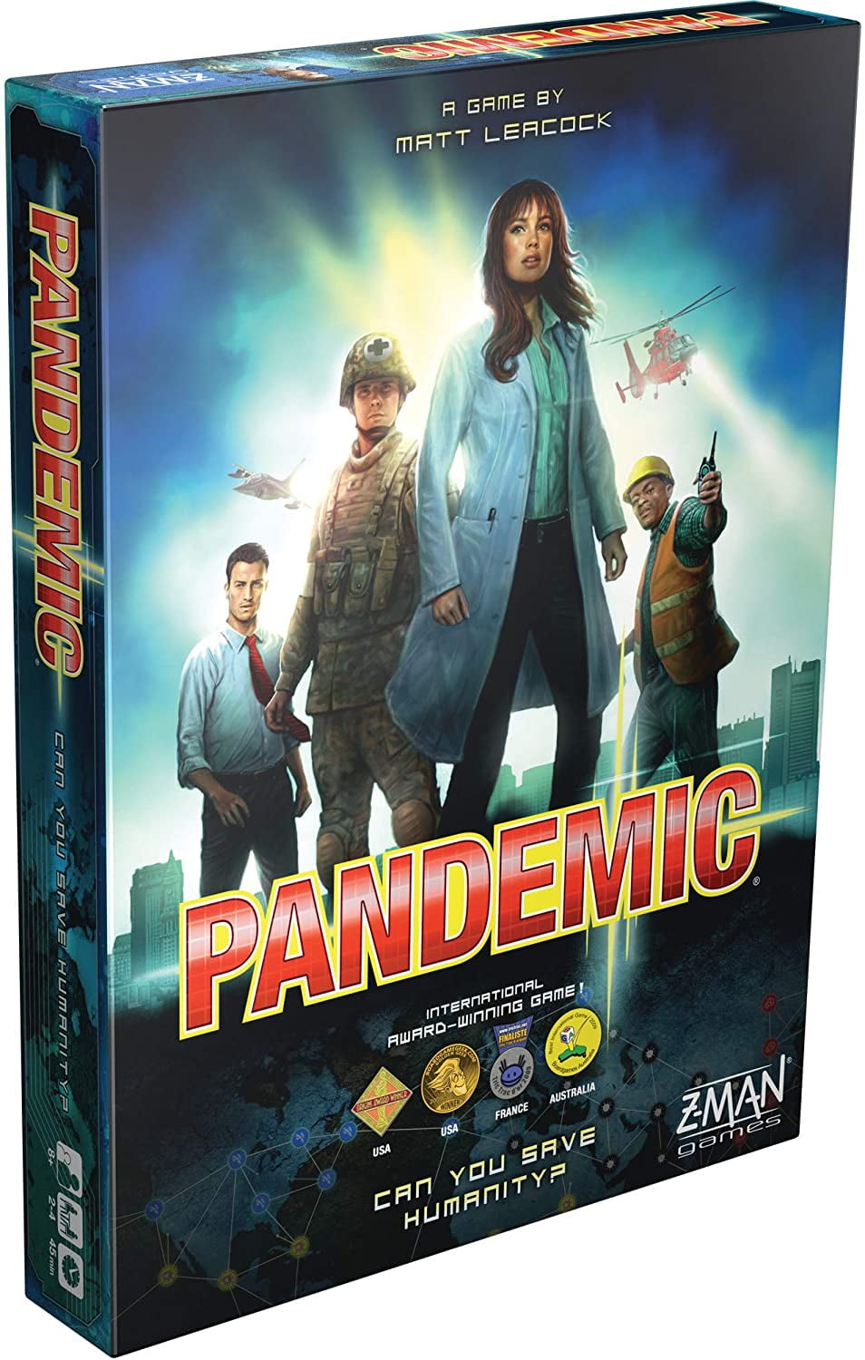 Pandemic Board Game (Base Game) | Family Board Game | Board Game for Adults  and Family | Cooperative Board Game | Ages 8+ | 2 to 4 players | Average  Playtime 45 minutes | Made by Z-Man Games - Walmart.com
