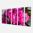thumbnail image 2 of Pink Peonies on Wooden Background - Flower Artwork on Canvas, 2 of 3