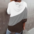 thumbnail image 2 of Cilsoka Oversized Hoodies for Women Cotton Black Sweatshirt Women Cropped Pullover Hoodie Graphic Cute Tops for Women Trendy Going out My Orders past Orders, 2 of 5