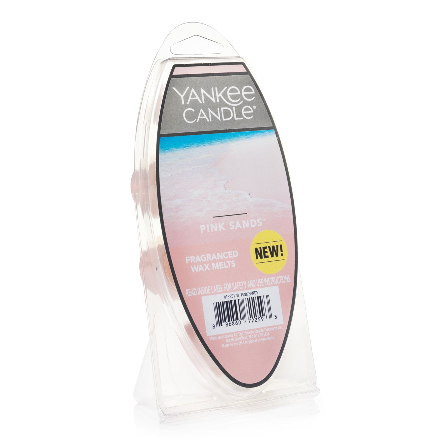 Yankee Candle Sandstone Wax Melt Warmer Kit with 5 Wax Melts - Pink Sands,  MidSummer's Night, Sage & Citrus, Wild Orchid, and Balsam & Cedar