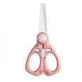 thumbnail image 2 of FHBVT Portable Children's Ceramic Scissors with Lid, Safe and Convenient for Kids, Easy-to-Clean Ceramic Blades for Food and Kitchen Use, Lightweight, Perfect for Outdoor and Travel, 2 of 6
