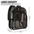 thumbnail image 2 of Clear Backpack Heavy Duty Transparent Backpack for Security Sports Work Trave..., 2 of 7