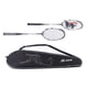 thumbnail image 2 of Raqueta de bádminton de aleación de aluminio y carbono, pelota de fitness para entrenamiento, 2 of 15