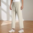 thumbnail image 6 of Women's Active Stretch Pants Lightweight Quick Drying Straight Leg Hiking Pants Women Travel Pants Women with Pockets, 6 of 7