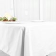 thumbnail image 6 of BalsaCircle 10 Pieces 54" x 96" White Rectangle Polyester Tablecloths Table Cover Linens, 6 of 8