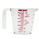 thumbnail image 2 of Tazas de medir de arr de plástico Herramienta de reemplazo de medida de azúcar de agua de cocina transparente 250ml Soledad Vasos medidores, 2 of 9