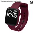 thumbnail image 1 of New Led Electronic Watch Rainbow Square Love Digital Outdoor Sports Student Watch, 1 of 1