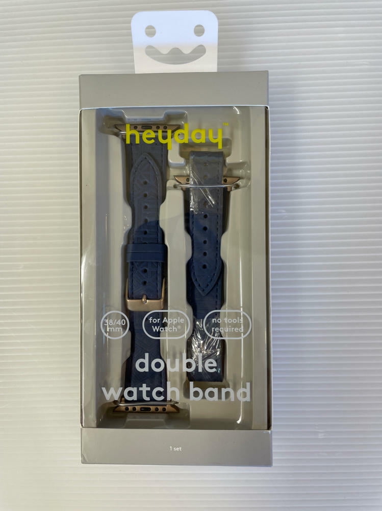 heyday heyday Apple Double Wrap Watch band 38/40mm Night Blue