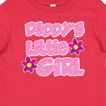 thumbnail image 4 of Inktastic Daddy's Little Girl Girls Baby T-Shirt, 4 of 5