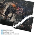 thumbnail image 3 of 1000 pcs Sunglasses Raccoon puzzles for adults 1000 pieces,Stress relieving pleasure,Unique Animal Art Sunglasses Raccoon Wooden Puzzle,for Animal Enthusiast Gift,Creative Activity Hobbies for Adults, 3 of 6