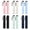 Six colors, variant on Japan Pencil Umbrella, Japanese Ultra Light Mini Travel Umbrella with Upf 50+ Sun Protection, Compact Folding Pocket Parasol for Rain, Backpack, Handbag, Commute, Beach, Hiking, Outdoor Use