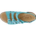 thumbnail image 4 of Women's SAS Mystic Adjustable Slingback Sandal Web Turquoise Leather 10.5 W, 4 of 6