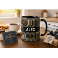thumbnail image 2 of Captain Mug Custom Accent Mug for Military Officer Gift, Personalized Dad Father’s Day Mug, 2 of 4