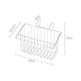 thumbnail image 1 of Soporte de esponja de cocina de acero inoxidable para fregadero de cocina Cesta colgante Jaboneras TUNC Sencillez, 1 of 5