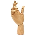 thumbnail image 2 of Art Alternatives Articulated Wooden Right Hand, 7", 2 of 3