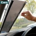 thumbnail image 3 of Universal Roller Blinds Suction Cup Sunshade Nail- Blackout Curtain Car Bedroom Kitchen Office Window Sun-shading Curtains, 3 of 9