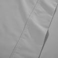 thumbnail image 3 of Superior 1000 Thread Count 4-Piece Solid Cotton Blend Deep Pocket Sheet Set, California King, Light Grey, 3 of 5