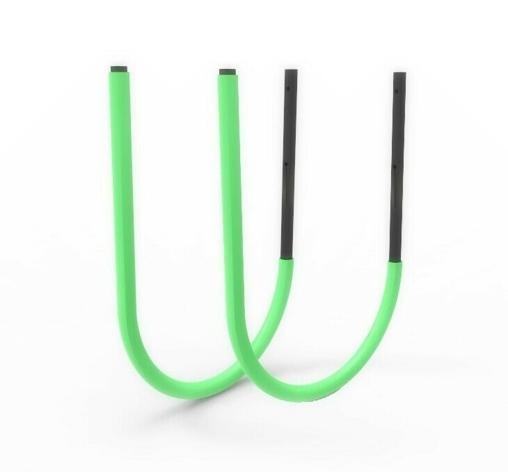 FixtureDisplays® Metal Display Wall Rack Set for SUP board, Surfboard, Wakeboard, Kiteboard, Snowboard, Longboards, Shortboard Storage Holder 16786-2PK