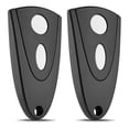 thumbnail image 1 of 433Mhz Garage Door Opener for Tormatic Novotron 502 MAX43-2 / 512 MIX43-2 Remote Control Pack of 2(White Key), 1 of 5