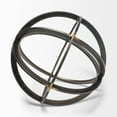 thumbnail image 2 of Jumbo Black Metal Circular Decorative Object, 2 of 6