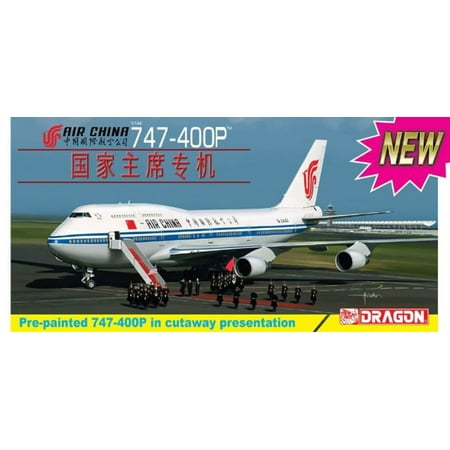 - Dragon 1:144 Air China 747-400P Plastic Model Kit #14701
