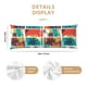 thumbnail image 3 of Fotbe Colorful Hawaii Palms Funda para Almohada Corporal con Diseño, Funda de Microfibra Ultrasuave de 20x54 Pulgadas, Ropa de Cama Elegante, 3 of 7