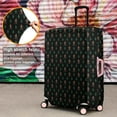 thumbnail image 4 of Black Bigfoot and Tree Pattern Luggage Cover Fashion Suitcase Cover Baggage Covers Fit 25-28 Inch Luggage (Go Travel), 4 of 5