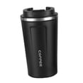 thumbnail image 2 of Tumbler aislado de vacío, taza de cofee de viaje, 510 ml de temperatura digital exhibición de tazas térmicas botella de para deportes Negro, 2 of 8