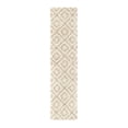 thumbnail image 3 of Unique Loom Trellis Shag Collection Area Rug - Ruth (2' x 8' Runner Beige/Light Brown), 3 of 11