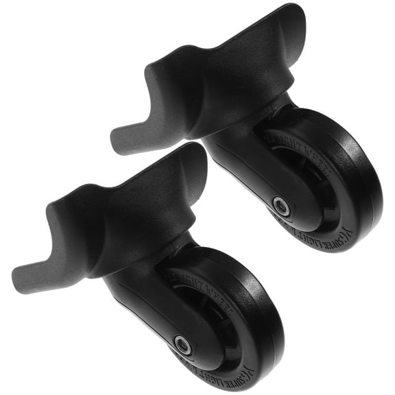 1 Pair Travel Luggage Front Wheels Replacement Suitcase Casters Replacement Suitcase Caster Wheels