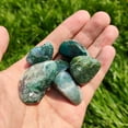thumbnail image 5 of Natural Moss Agate Tumbled Stones (Water Moss Agate) - Unique Green Inclusions, Healing Crystal for Calm & Abundance, 1 inch (25mm), Bulk for Jewelry, Meditation, Reiki, Collection, Gift, 5 of 6