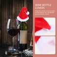 thumbnail image 3 of NIYANGLE Christmas Party Red Conical Wine Bottle Covers 20Pcs for present Wrapping and Decor, 3 of 8
