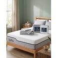 thumbnail image 2 of Colchón Matrimonial Prime 24cm + Sábanas Gris Claro Y Protector Laila Blanco, 2 of 3