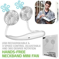 Cellet 3-Speed 360 Degree Rotation Neck Fans 7.7 oz
