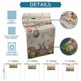 thumbnail image 6 of Spring Gnomes Easter Table Runner 108 Inches, Colorful Eggs Tree Floral Botanical Bed Runner Dresser Scarves Tabletop for Indoor Outdoor Parties/Ceremony/Banquet, 13"x 108", 6 of 8