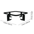 thumbnail image 2 of OULII Slip Cast Support Bracket For Wok And Pan Stove Rack Fit For Gas Cooktops Non Slip Design For Cooking, 2 of 8