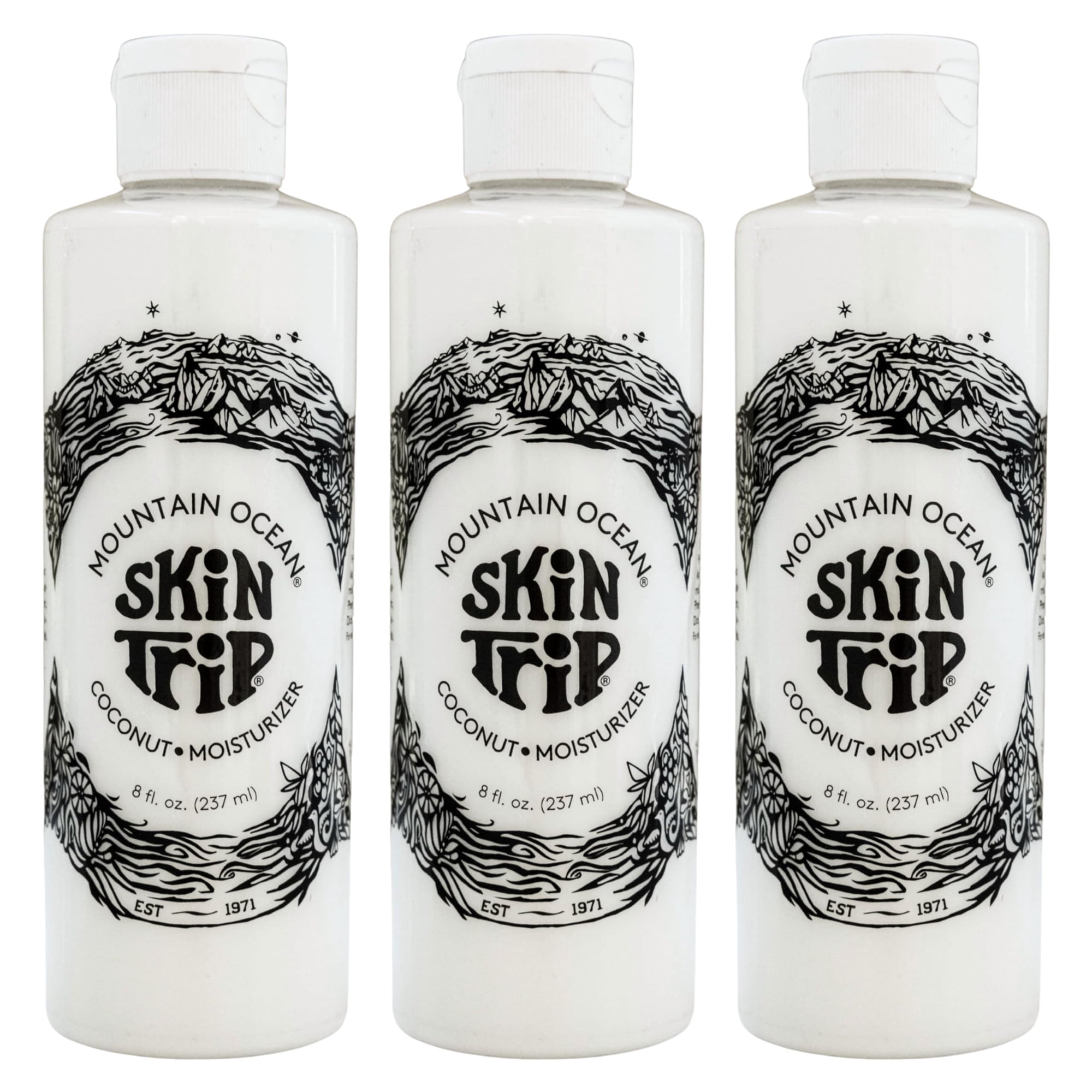 (Pack Of 3) Mountain Ocean Skin Trip Coconut Moisturizer 8 Oz