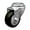 Swivel - No Brake - Black, variant on 5 Inch Black Polyurethane Wheel Swivel Bolt Hole Caster Service Caster Brand