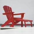 thumbnail image 2 of POLYWOOD&reg; South Beach Ultimate Adirondack Chair with Hideaway Ottoman, 2 of 8