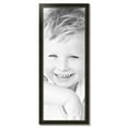 thumbnail image 2 of ArtToFrames 17" x 45" Honors Black with Gold Picture Frame, 17x45 inch Black Wood Poster Frame (WOM-5158), 2 of 7
