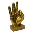 thumbnail image 1 of Estatua de mano resina mano esculturas gesto riba escultura de mano decoración del pa decoración de exhibición Baoblaze escultura de escritorio, 1 of 7