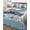 White, variant on Twin Quilt Bedding Set, Ocean Set Sail Reversible Summer Quilt 3 Pieces, Nautical Blue Sailboat Waves Coral Starfish Lightweight Bedspreads Coverlets with 2 Pillow Shams for All Seasons