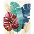 thumbnail image 2 of June, Dina 20x24 White Modern Wood Framed Museum Art Print Titled - The Tropics III, 2 of 4