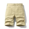 thumbnail image 4 of Fesfesfes Mens Cargo Shorts Elegant Short Pants Loose Casual Straight Leg Walkshort Mid-Length Shorts On Sale, 4 of 5