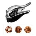 thumbnail image 3 of Stainless Steel 2 in 1 Quick Chestnut Clip Walnut Pliers Metal Nut Crackers Sheller Nut Opener Kitchen Tool Cutting Tool, 3 of 8
