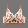 thumbnail image 1 of Mefallenssiah Women Ethnic Style Comfortable without Steel Rings Characteristic Pattern Magnetic Small Chest Collection Underwear Desire Sexy Bra, 1 of 3