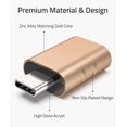 thumbnail image 3 of Adaptador USB C a USB Syntech [paquete de 2] para iPhone MacBook, 3 of 8