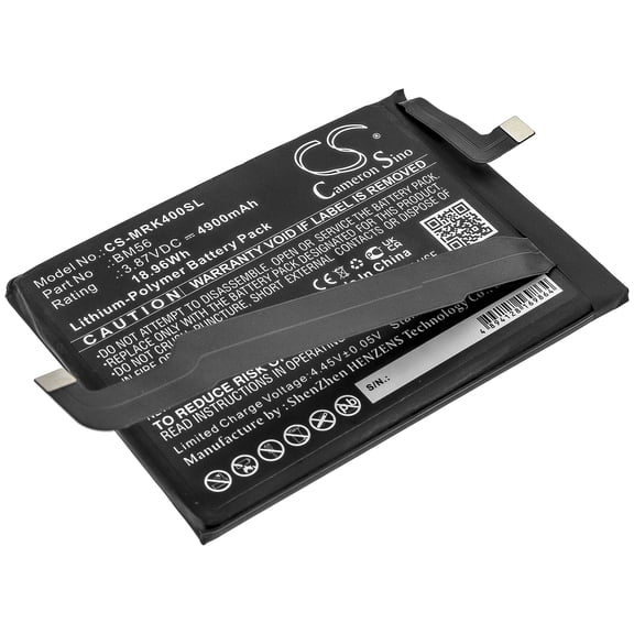 4900mAh BM56 Battery for Redmi K40 Game M2104K10C