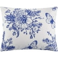 thumbnail image 5 of Heritage Club Kdis Beau Jardin 3 Piece Comforter Set, Full/Queen, Blue, Polyester, Floral, 5 of 5