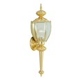 thumbnail image 1 of Farol de pared exterior Livex Lighting 2112-02 de latón pulido, 1 of 6